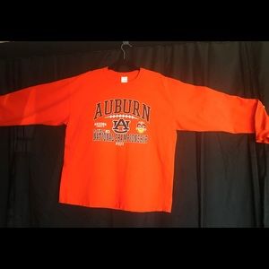 Auburn Tigers L-XL Long Sleeve Tshirt